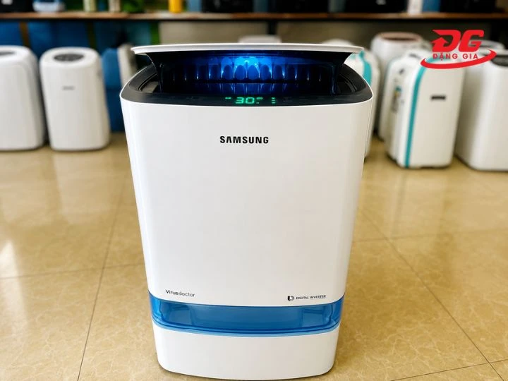 Máy hút ẩm lọc không khí samsung phù hợp không gian rộng