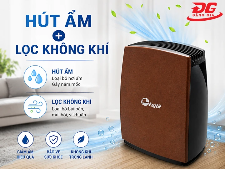 hút ẩm và lọc không khí