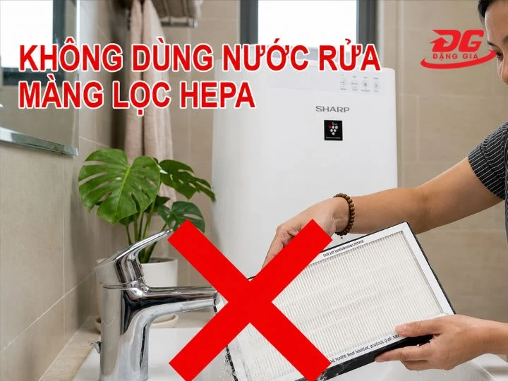vệ sinh màng bọc sai cách