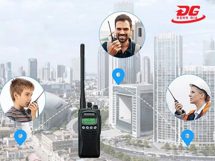 ứng dụng của bộ đàm Kenwood TK-2212