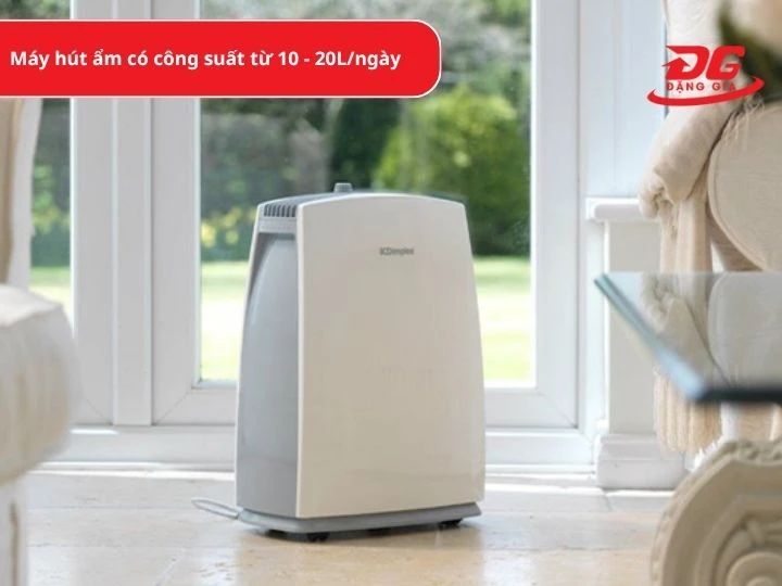 Chọn công suất máy hút ẩm cho phòng 20m2