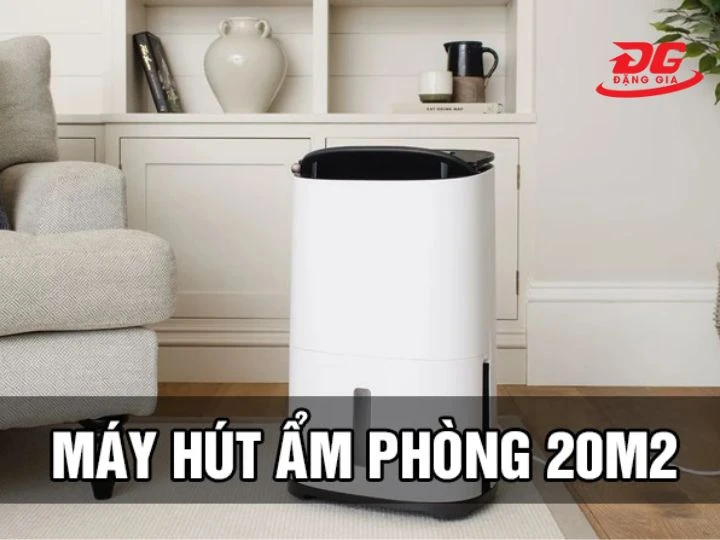 máy hút ẩm cho phòng 20m2 có công suất 10 - 20L/ngày