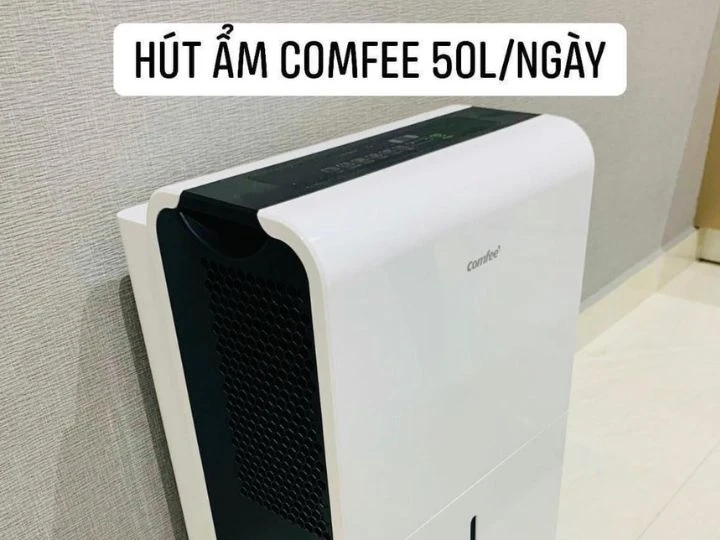 Máy hút ẩm Comfee CFDP-50L với hiệu suất hút ẩm cao
