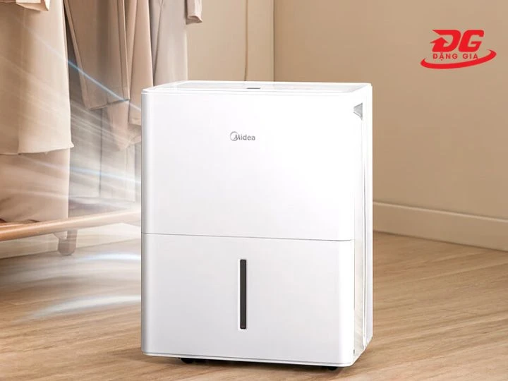 máy hút ẩm không khí midea được thiết kế nhỏ gọn