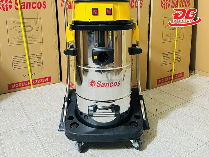 Thùng chứa Máy hút bụi công nghiệp Sancos chắc chắn