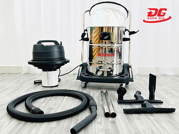 Máy hút bụi công nghiệp Sancos chính hãng