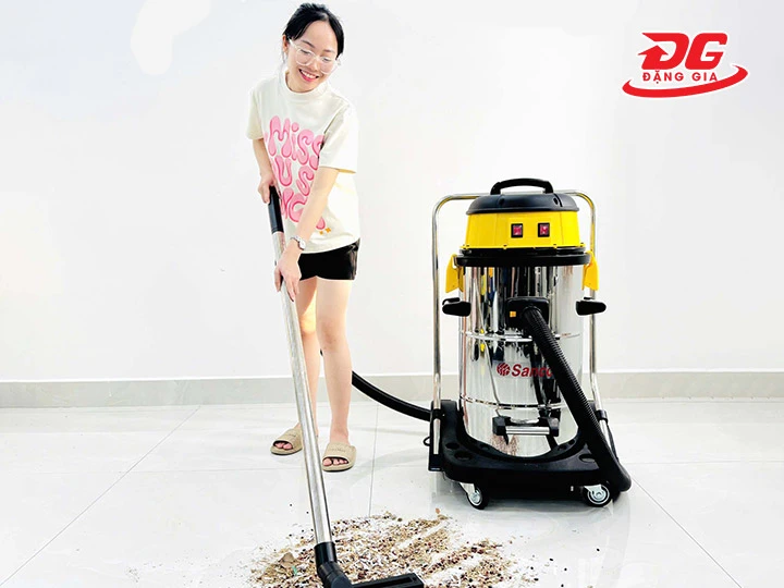 Máy hút bụi công nghiệp Sancos 3239W motor 2 tầng cánh siêu bền