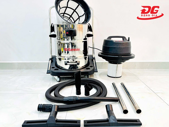 Máy hút bụi công nghiệp Sancos 3238W 3 motor mạnh mẽ
