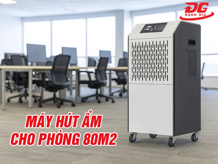 TOP 11+ máy hút ẩm cho phòng 80m2: Hút ẩm nhanh - Duy trì ẩm tốt