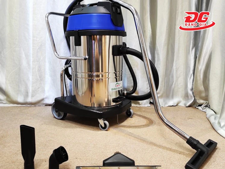 Kết cấu máy hút bụi công nghiệp 80 Lít