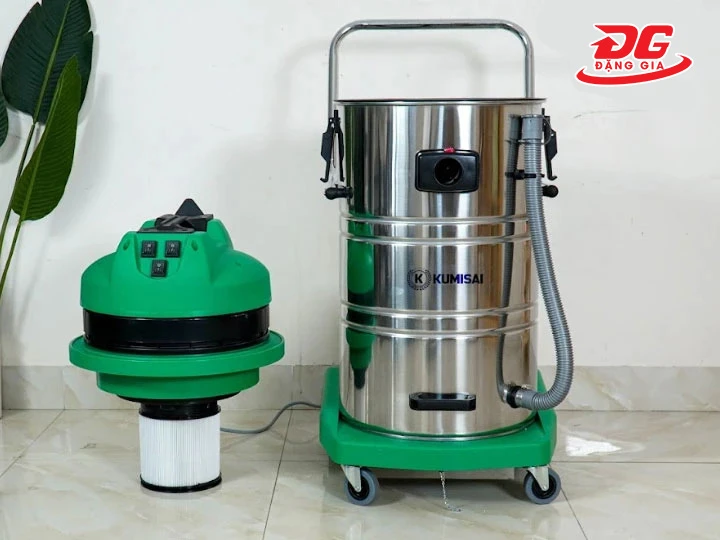 Máy hút bụi công nghiệp 80L Kumisai KMS80H-Hepa
