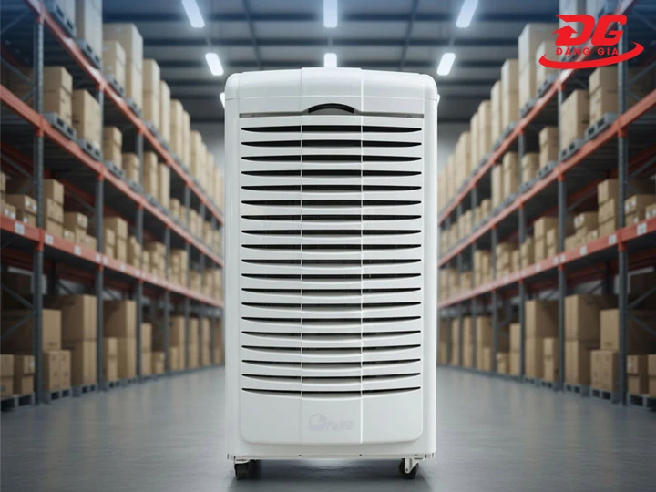 máy hút ẩm công nghiệp Fujie HM-690EB bền bỉ