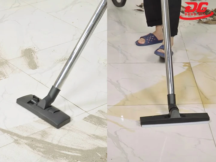 Máy hút bụi công nghiệp 30 Lít hút bụi khô hút nước linh hoạt