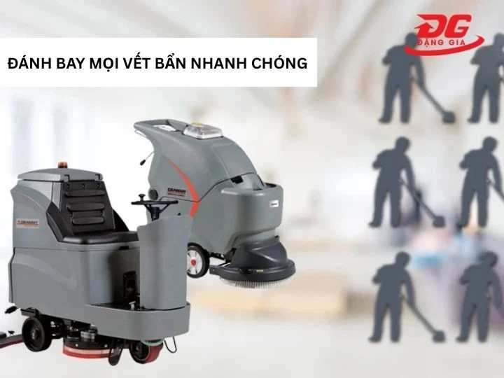 Tips sử dụng máy chà sàn Grammy hiệu quả nhất