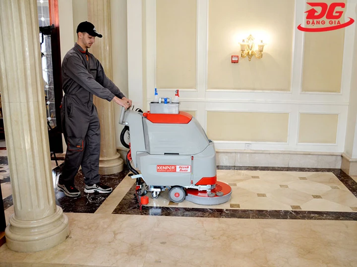 ứng dụng máy chà sàn Kenper S520B