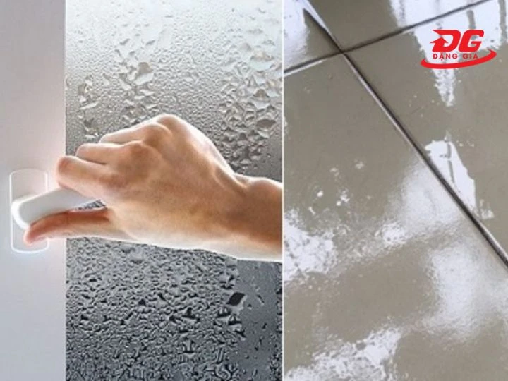 kiểm soát độ ẩm giúp không gian luôn khô ráo và thoáng mát