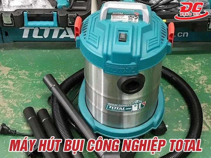 Chọn máy hút bụi công nghiệp Total