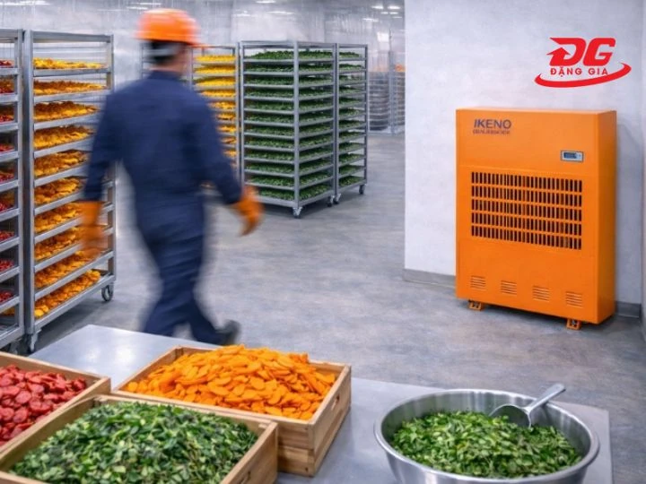 IKENO ID-12000S dùng trong kho nông sản với trữ lượng lớn