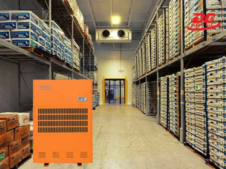 Máy hút ẩm công nghiệp IKENO ID-4500S với công suất hút ẩm lớn