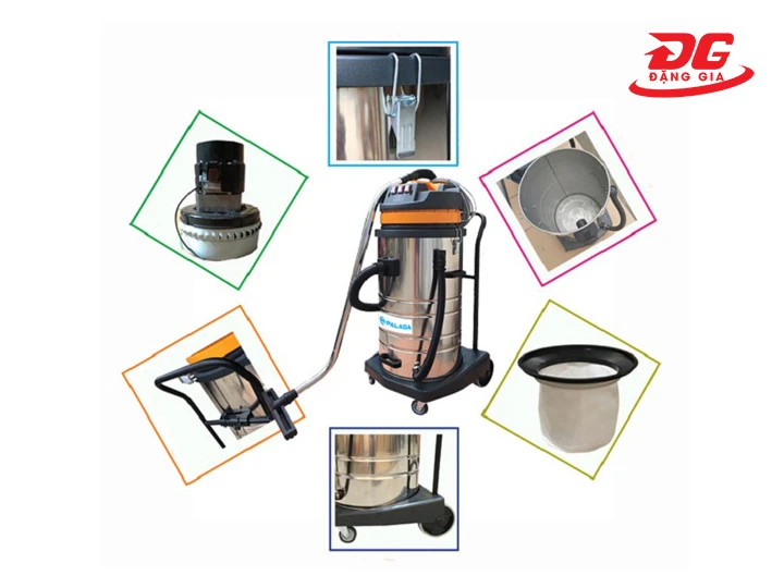 Ứng Dụng Thực Tế Của Máy Hút Bụi Công Suất Lớn Palada PD80