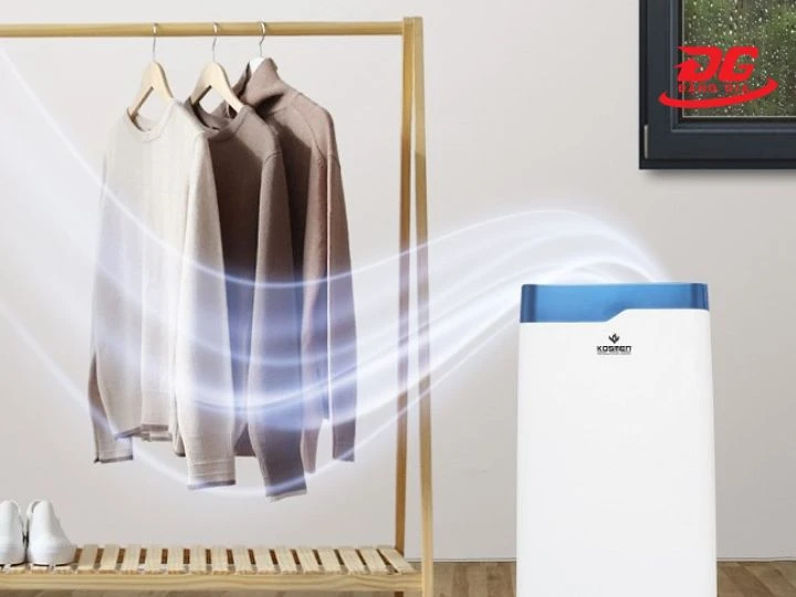 mua máy hút độ ẩm có chế độ sấy quần áo