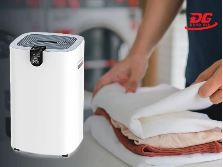 máy khử ẩm Ultty giúp quần áo khô nhanh