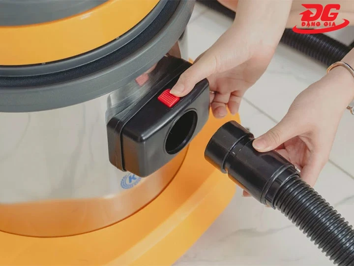 Lắp máy hút bụi tránh bị yếu