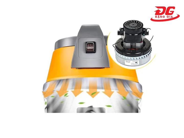Cấu tạo Máy hút bụi công nghiệp Camry BF-501