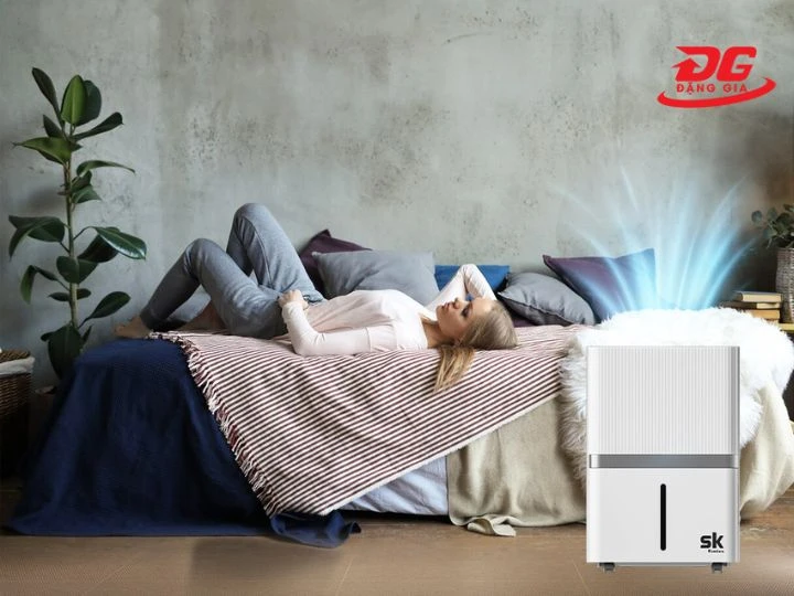 giúp duy trì độ ẩm ở trong phòng ở mức lý tưởng