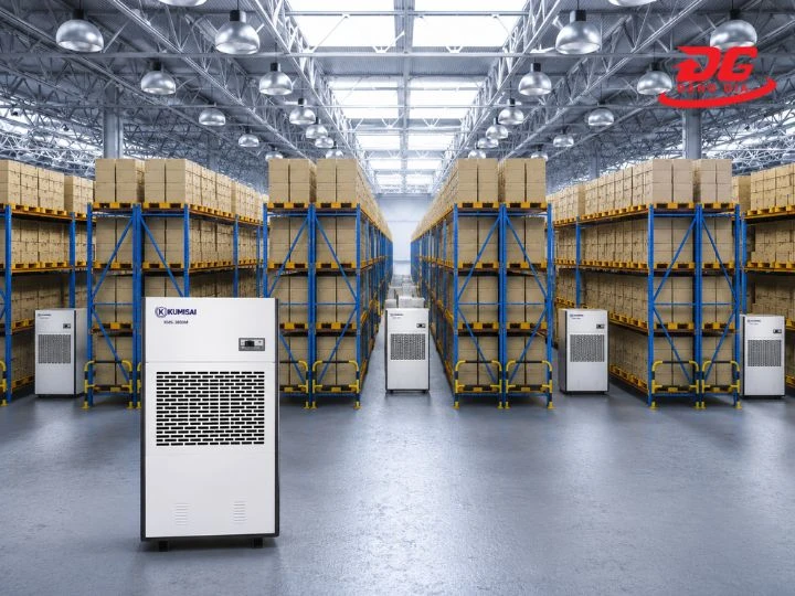 Máy hút ẩm công nghiệp Kumisai KMS 3800H giúp duy trì độ ẩm ổn định