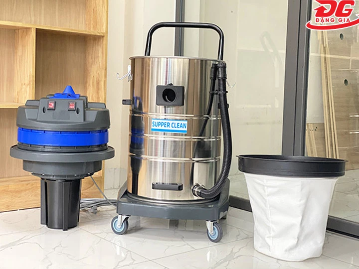 Hiệu suất máy hút bụi nhà xưởng Supper Clean PD 70