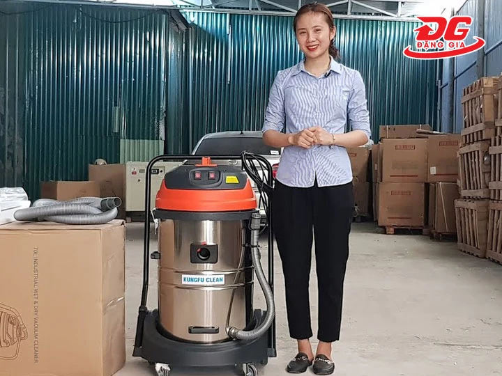 Ứng dụng Máy hút bụi khô - ướt Kungfu Clean KF 70A