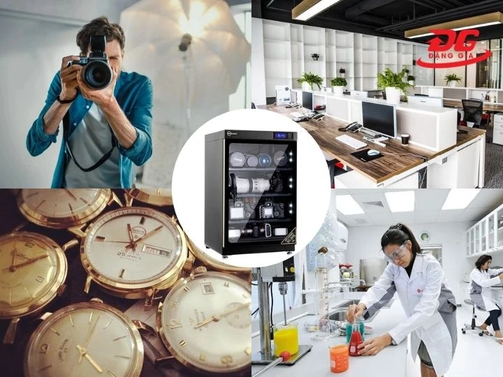 tủ chống ẩm được dùng cho nhiều nhóm đối tượng