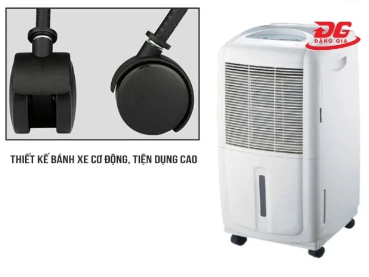 Fujie HM-CFZ 20.0B với bánh xe chịu lực tốt