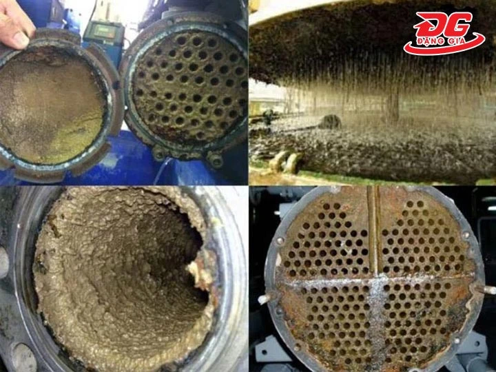 Vệ sinh đường ống dẫn tháp giải nhiệt