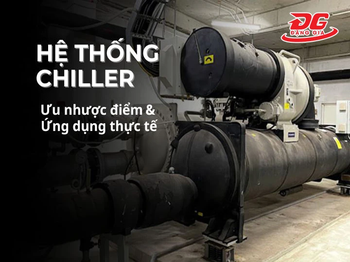 Ứng dụng thực tế của hệ thống chiller giải nhiệt nước