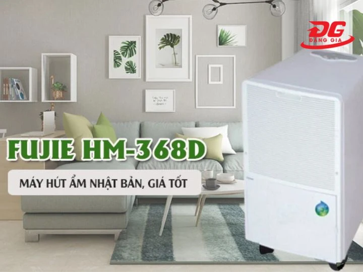Máy hút ẩm công nghiệp Fujie HM-368D hạn chế ẩm mốc