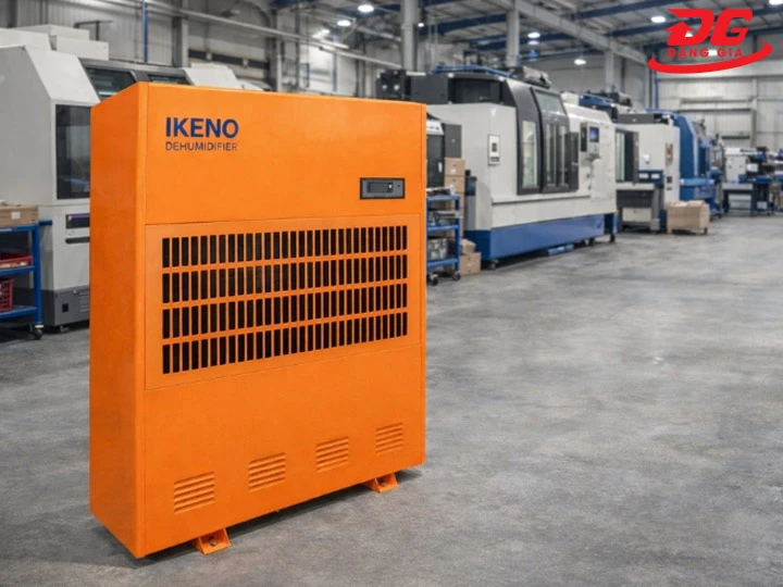 máy hút ẩm IKENO bên ngoài