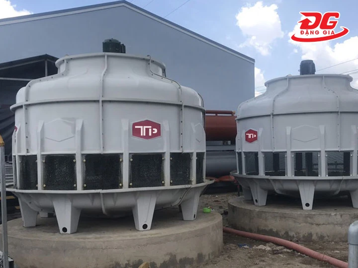 Vị trí lắp tháp giải nhiệt nước