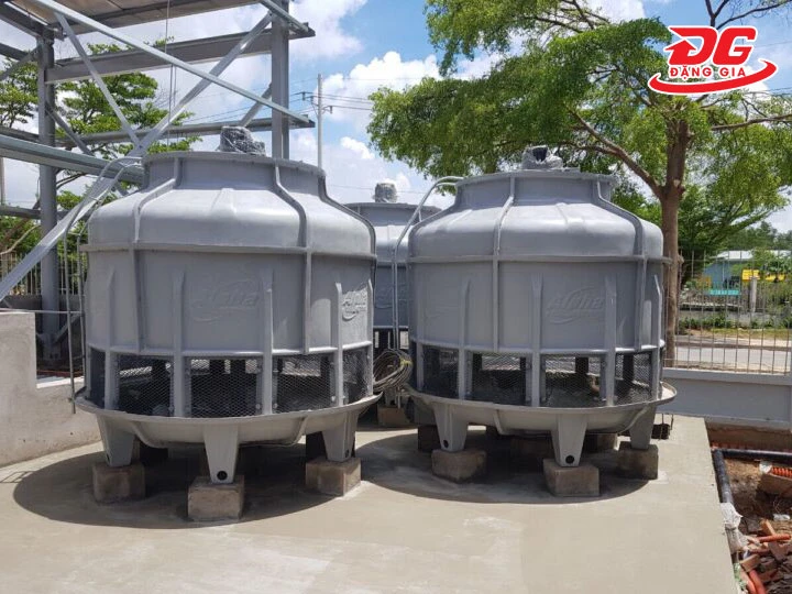 Khoảng cách lắp đặt tháp hạ nhiệt
