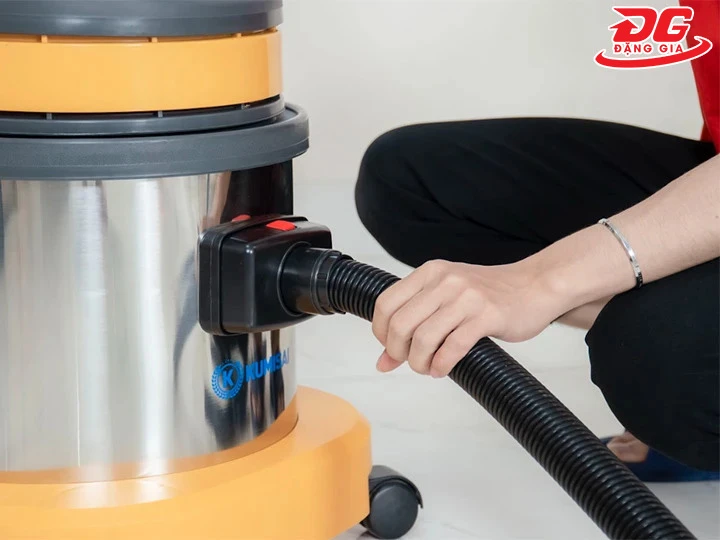 Cách lắp máy hút bụi công nghiệp đảm bảo an toàn