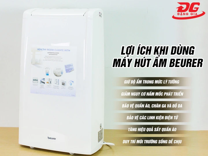 Lợi ích máy hút ẩm Beurer