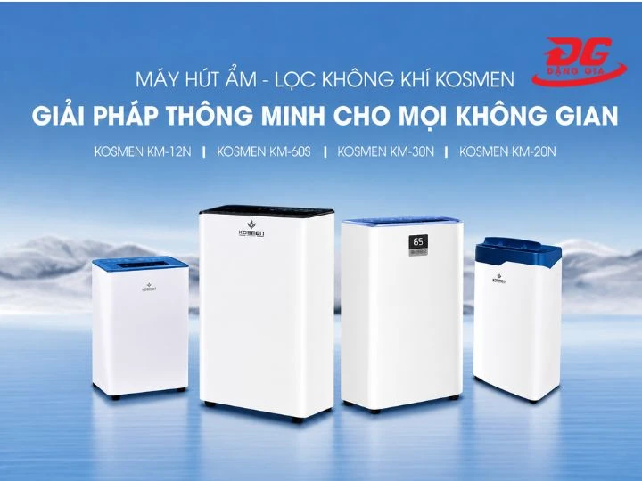 máy hút ẩm kosmen đạt chuẩn thương hiệu đức