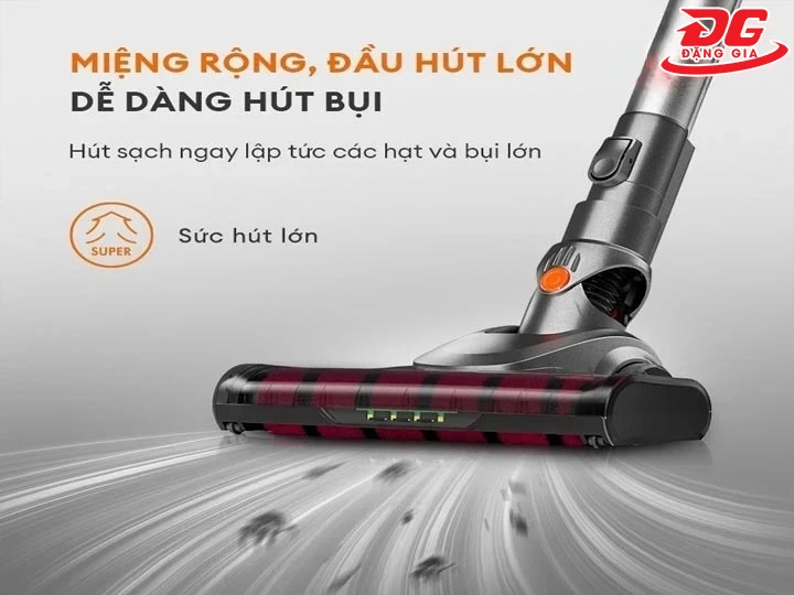 Máy hút bụi 2500W mạnh mẽ