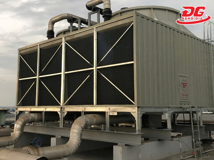 Tháp giải nhiệt chiller dạng vuông
