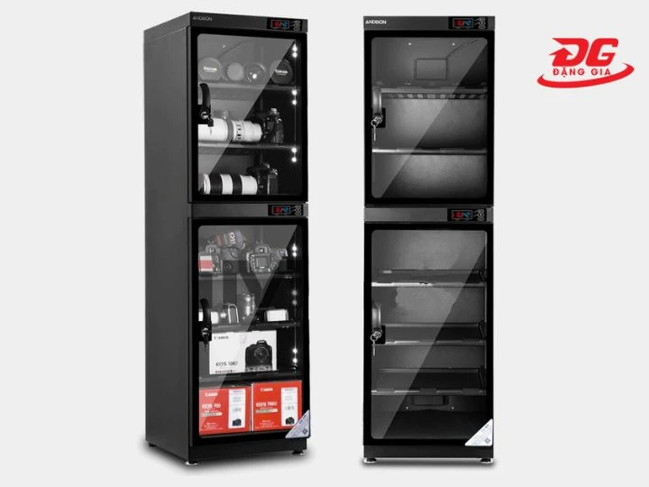 Tủ hút ẩm máy ảnh phù hợp với không gian lớn