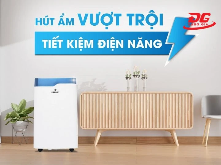 máy hút ẩm lọc không khí với tính năng hút ẩm vượt trội
