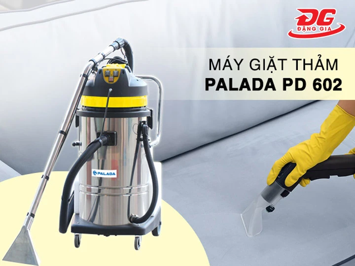 Sử dụng Máy giặt thảm phun hút Palada PD 602