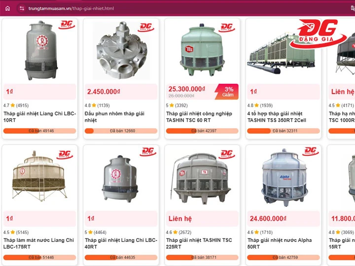 mua tháp giải nhiệt kín chất lượng
