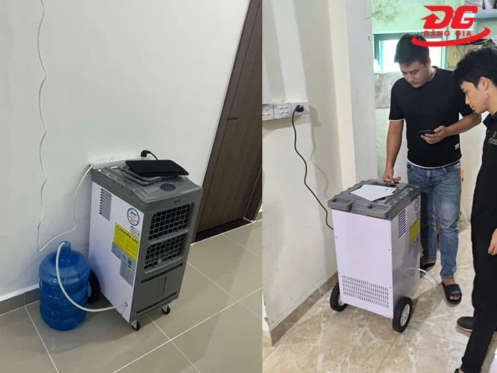 Ứng dụng máy hút ẩm công nghiệp Fujie HM-700DN